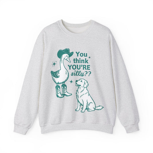 Golden Retriever Silly Goose Sweatshirt
