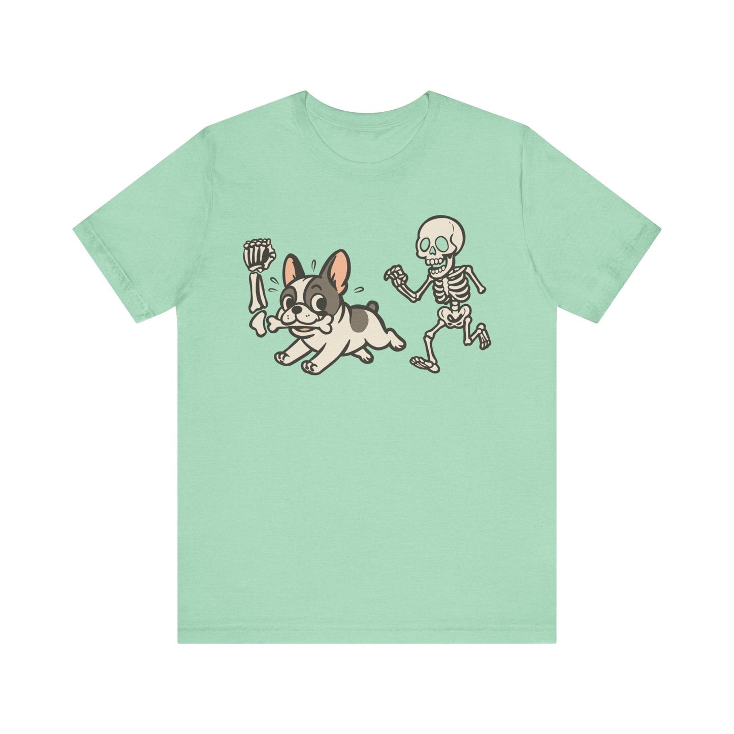 Printify T-Shirt Piebald French Bulldog Grave Robber TShirt