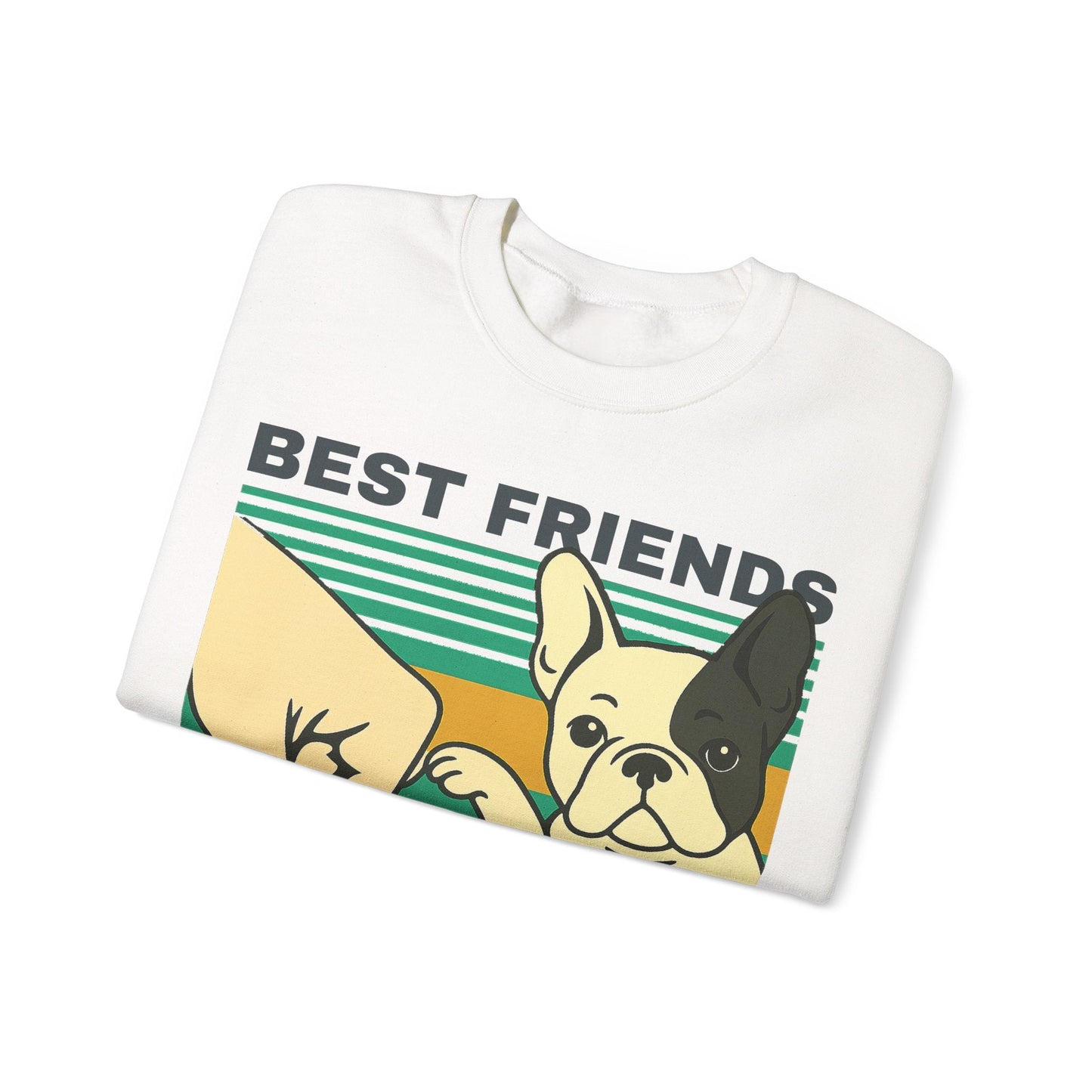Piebald Frenchie Besties Sweatshirt