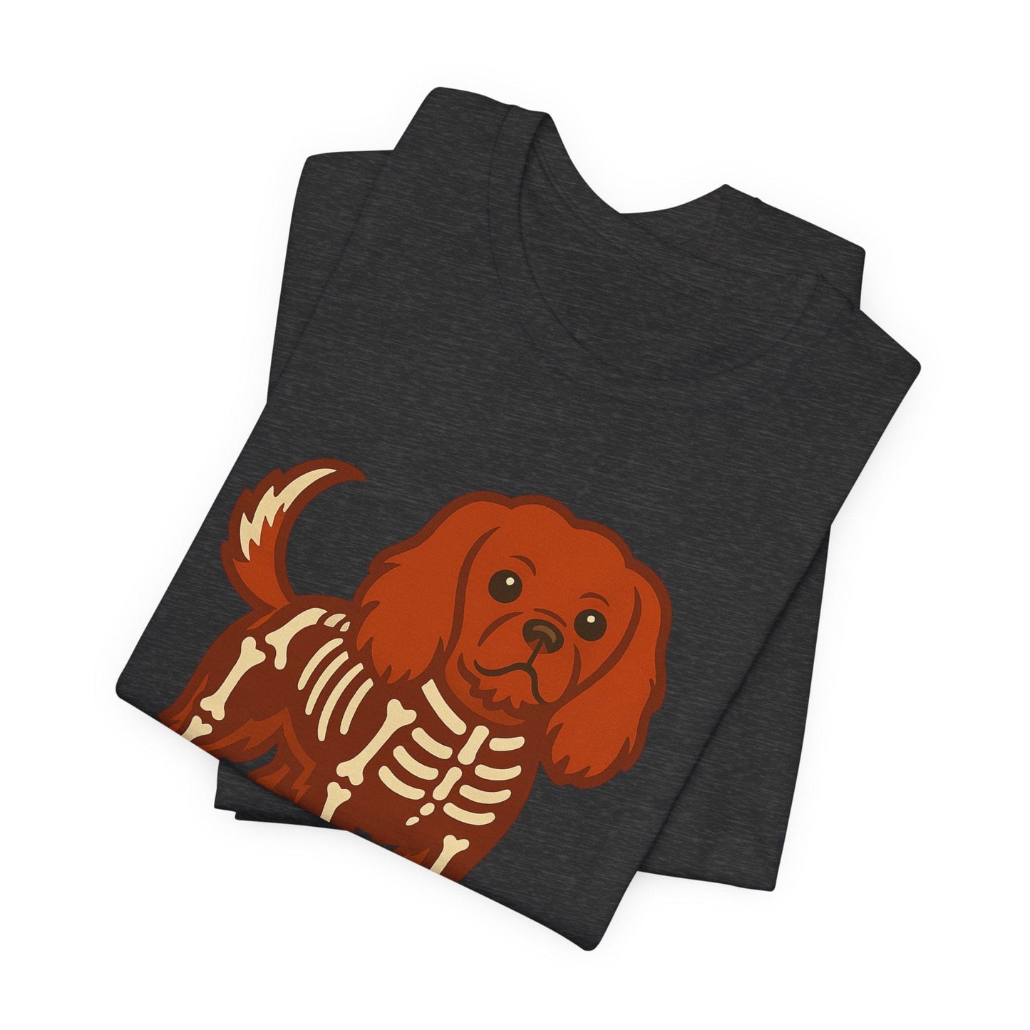 Printify T-Shirt Ruby Cavalier King Charles Stay. Slay. Halloween TShirt