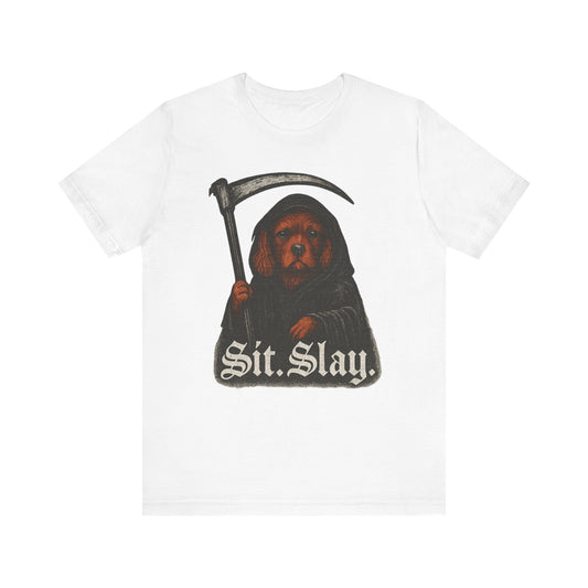 Ruby Cavalier Sit Slay TShirt