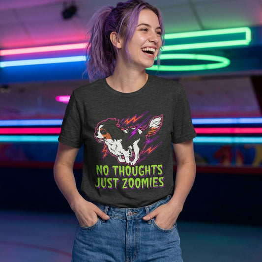 Personalized Cavalier 90s Zoomies Unisex TShirt