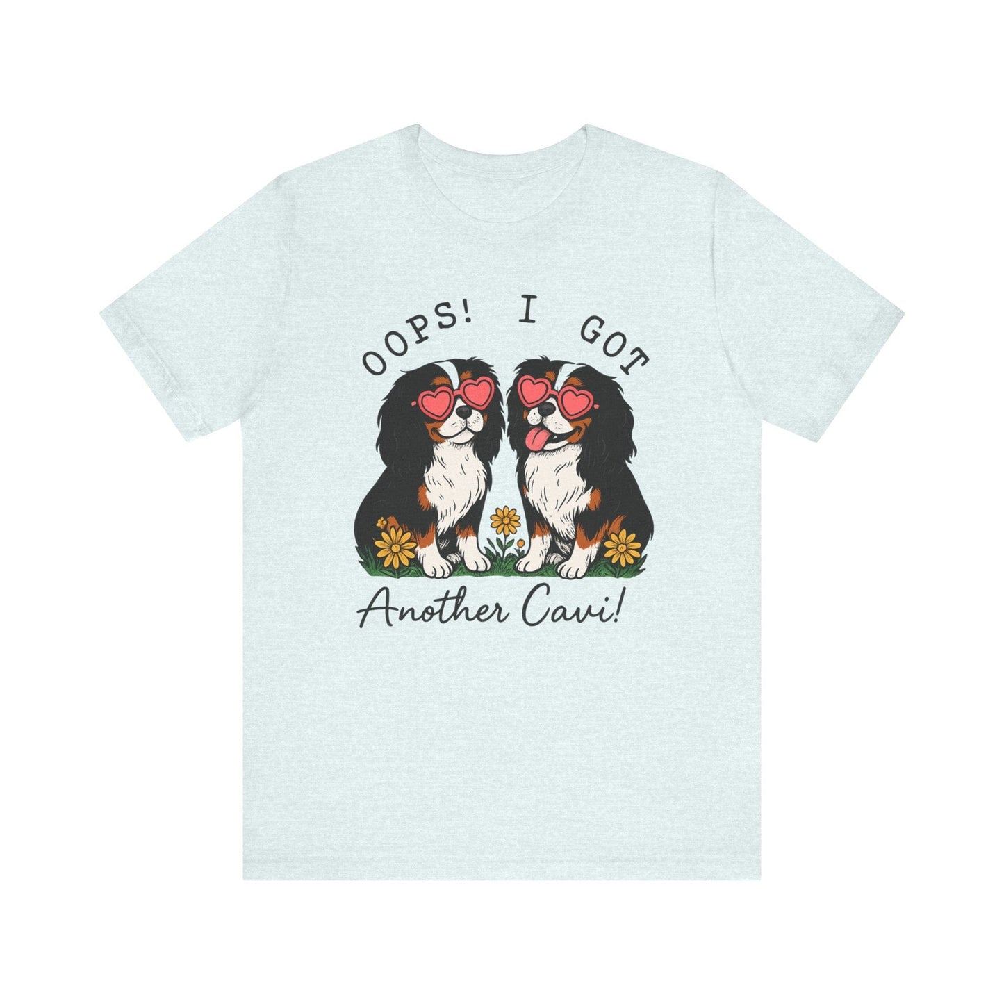 Printify T-Shirt Tricolor Cavalier King Charles Oops TShirt