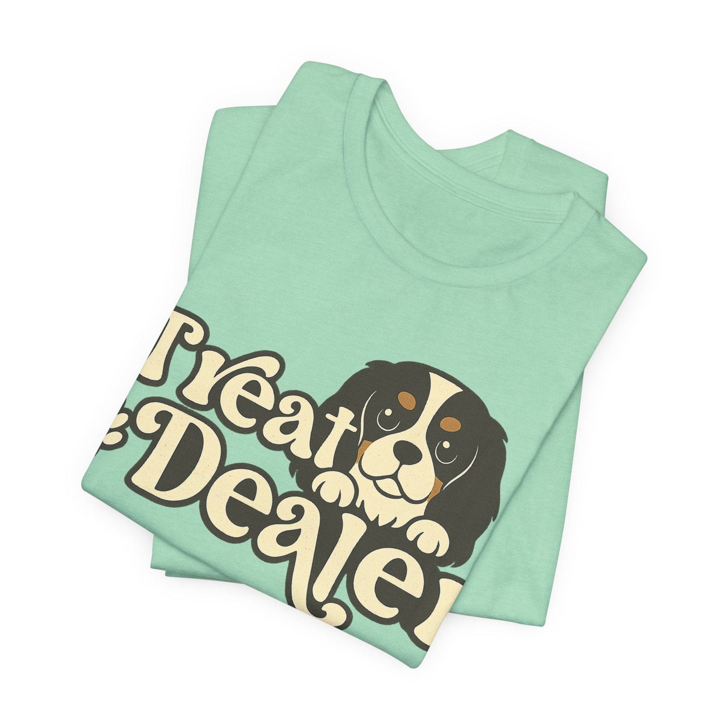 Printify T-Shirt Tricolor Cavalier King Charles Treat Dealer TShirt