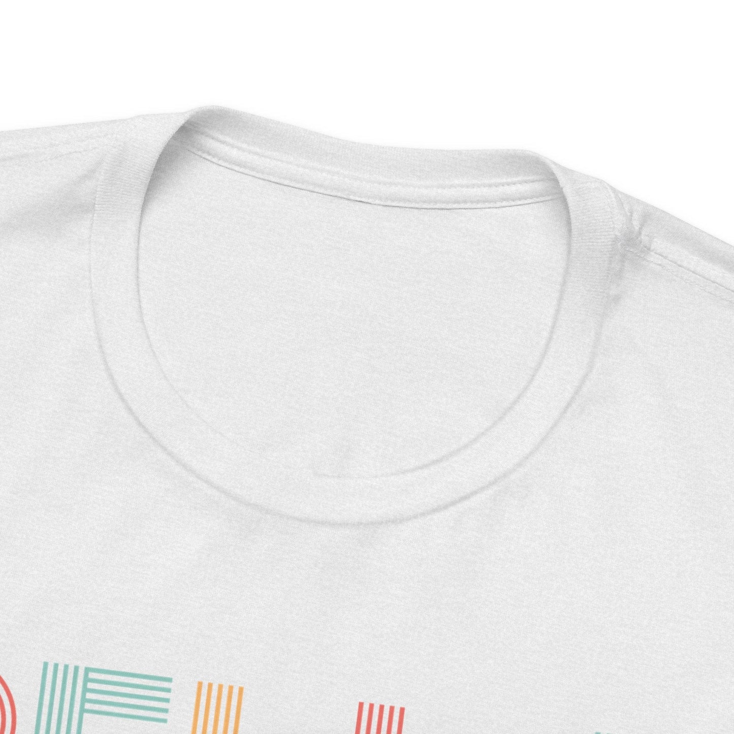 Printify T-Shirt White French Bulldog Checkered Tee