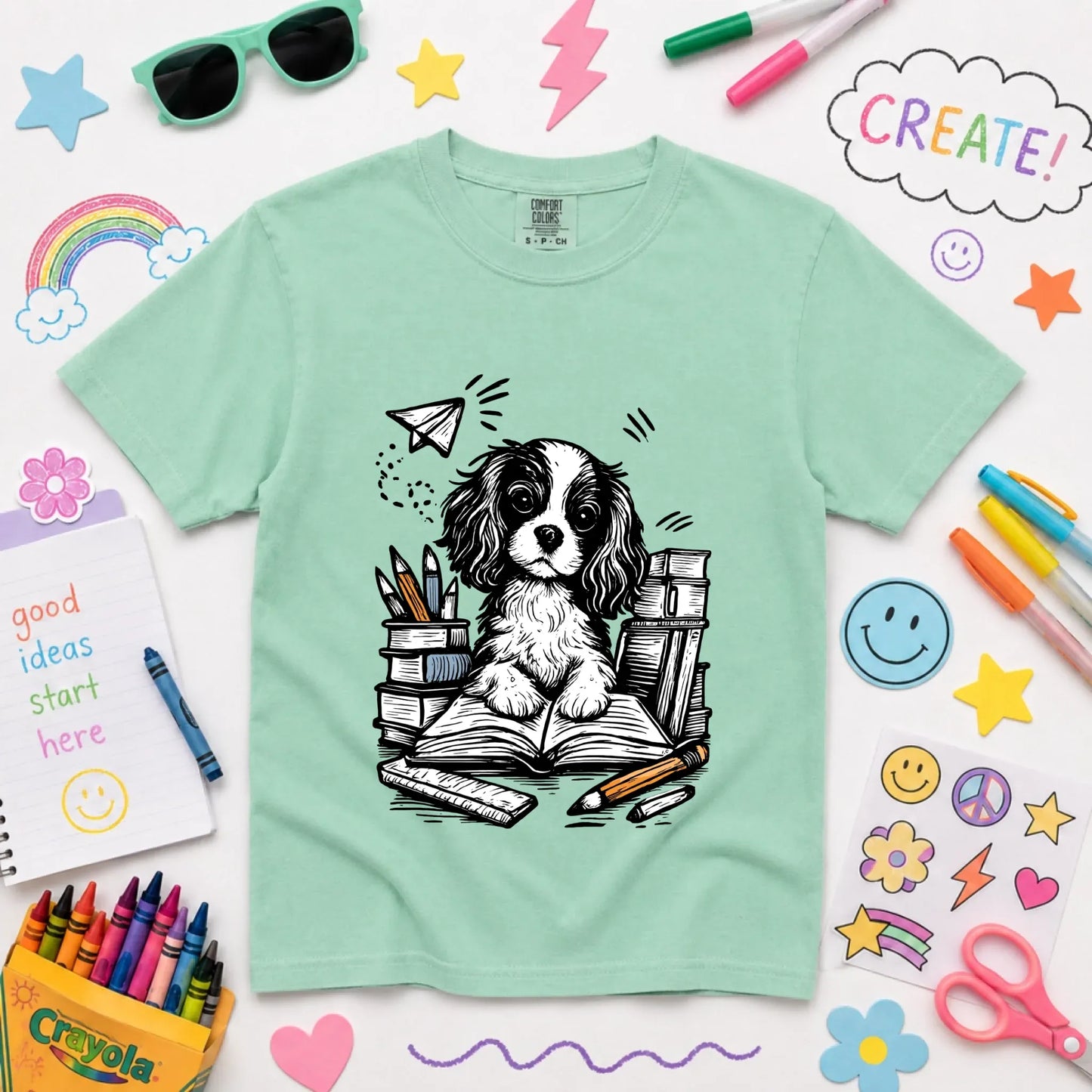 T-Shirt Island Reef / XS YOUTH Cavalier 1st Day of School Unisex TShirt