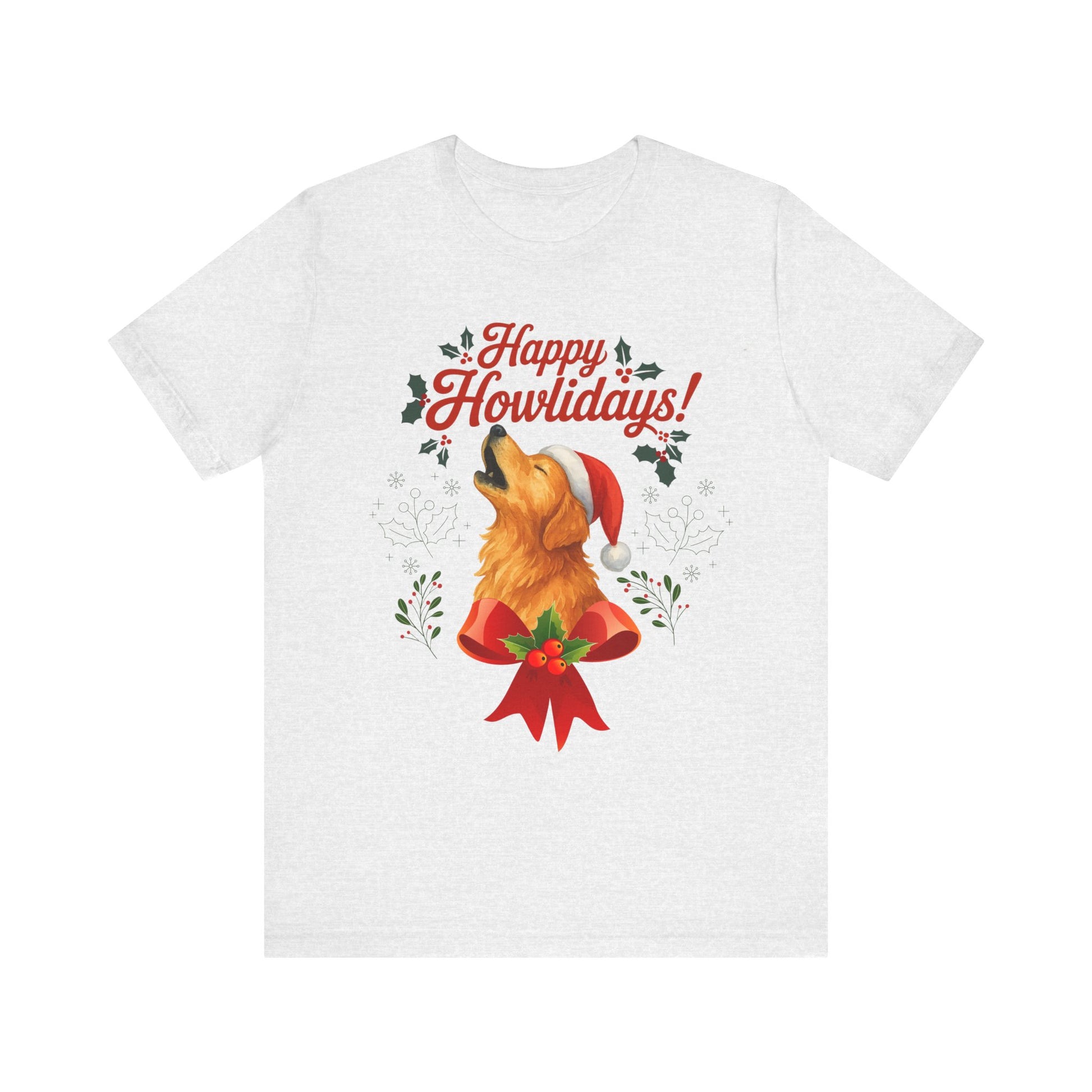 Golden Retriever Happy Howlidays TShirt