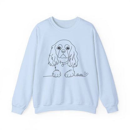 Single Line Name Cavalier Sweatshirt