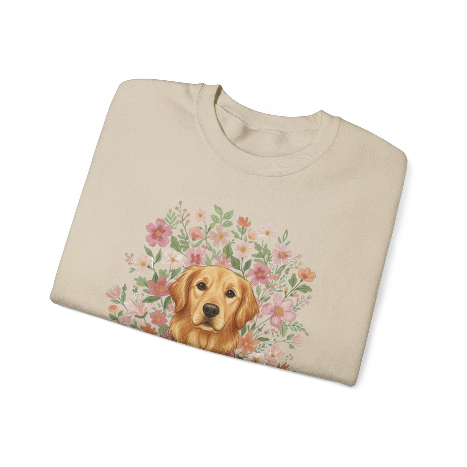 Golden Retriever Bouquet Sweatshirt