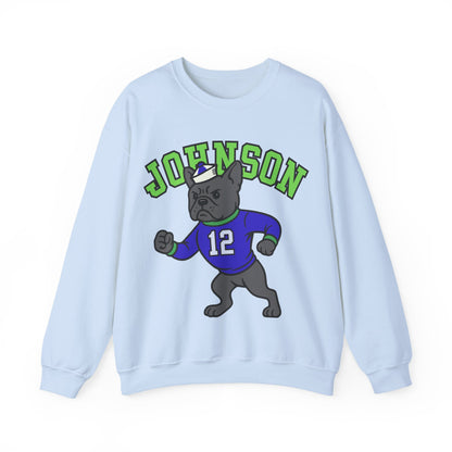 Black Frenchie College Mascot Sweatshirt