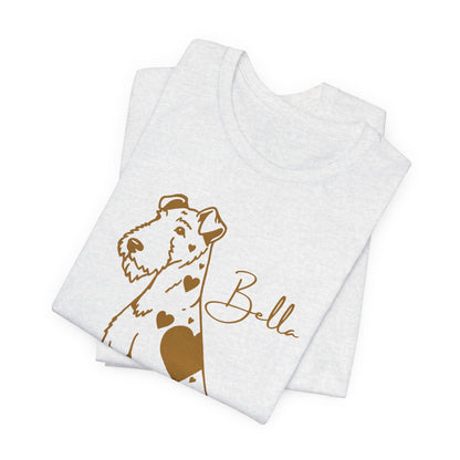 Airedale Terrier Heart Dog TShirt