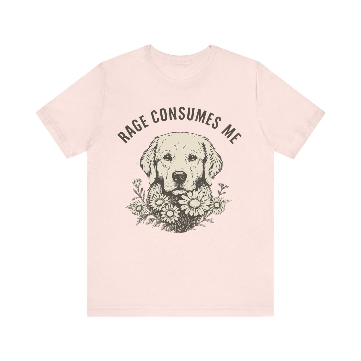 Rage Golden Retriever TShirt