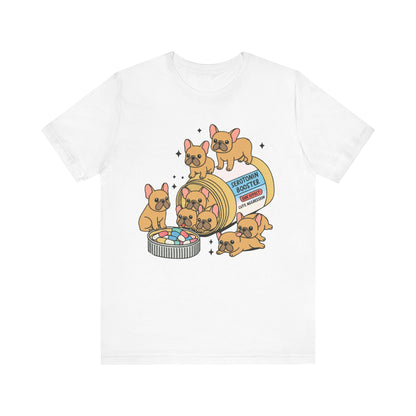 Serotonin Tee Fawn French Bulldog
