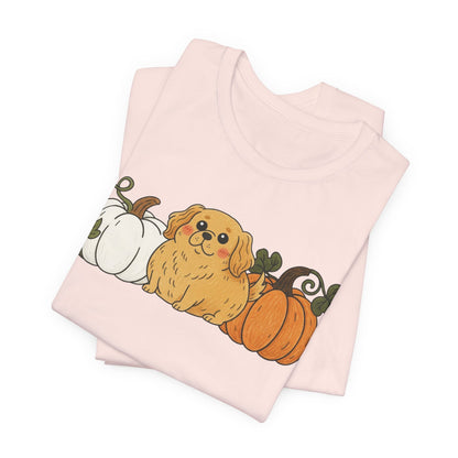 Golden Retriever Pupkin Unisex Tshirt