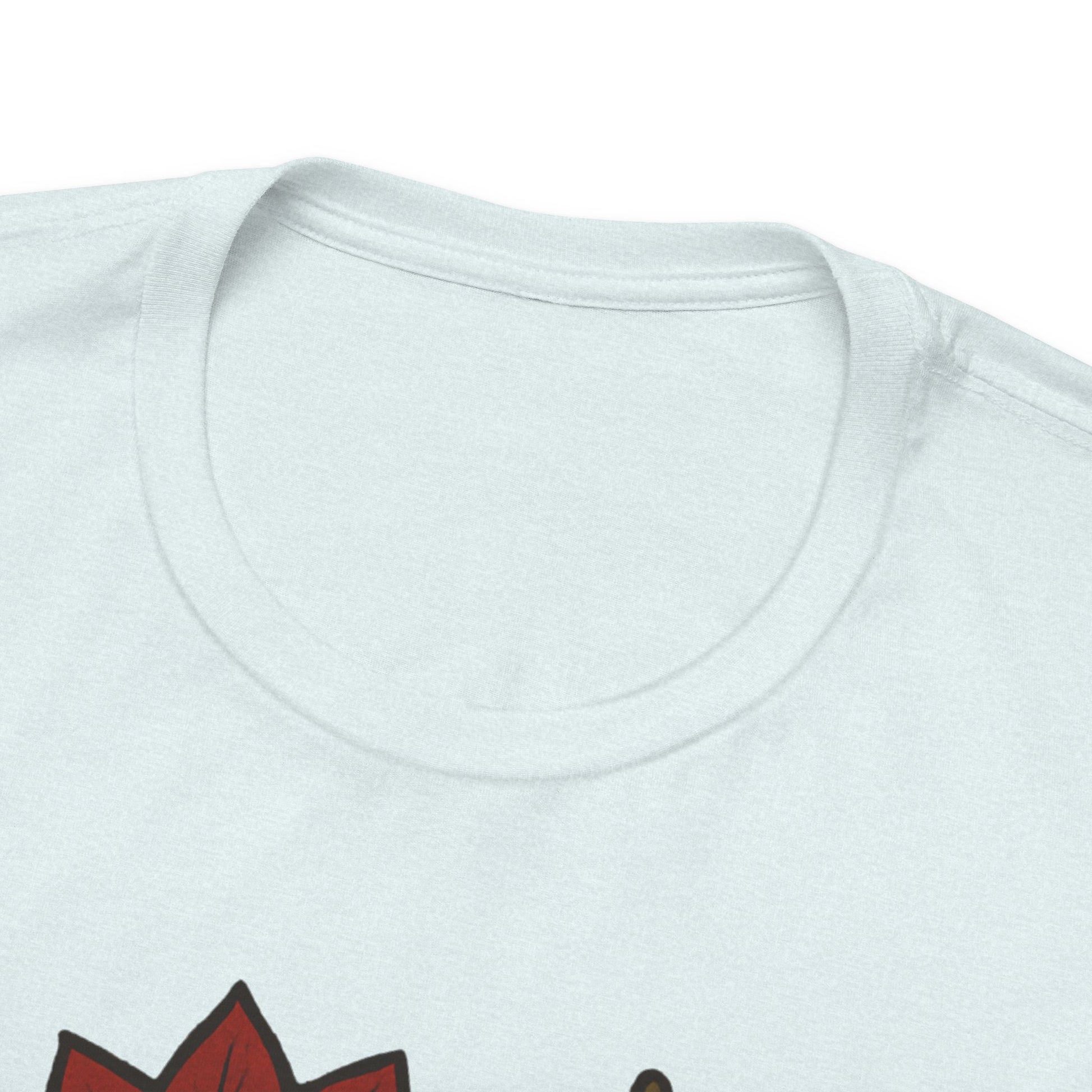 Tricolor Cavalier Holiday Flowers Sleeping TShirt