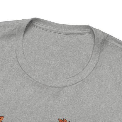 Piebald Frenchie Chasing Leaves TShirt