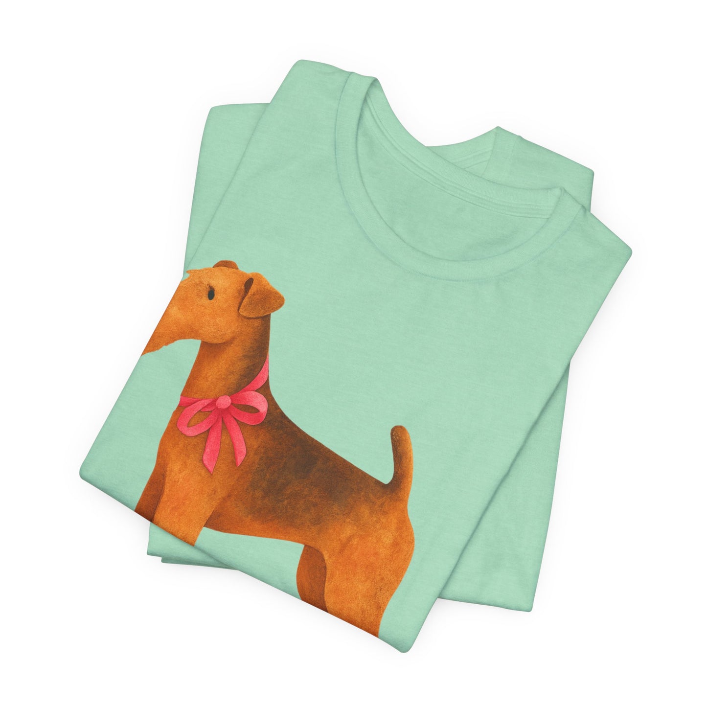 Airedale Terrier Ribbon Tshirt