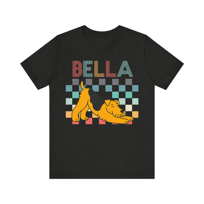 Airedale Terrier Checkered TShirt