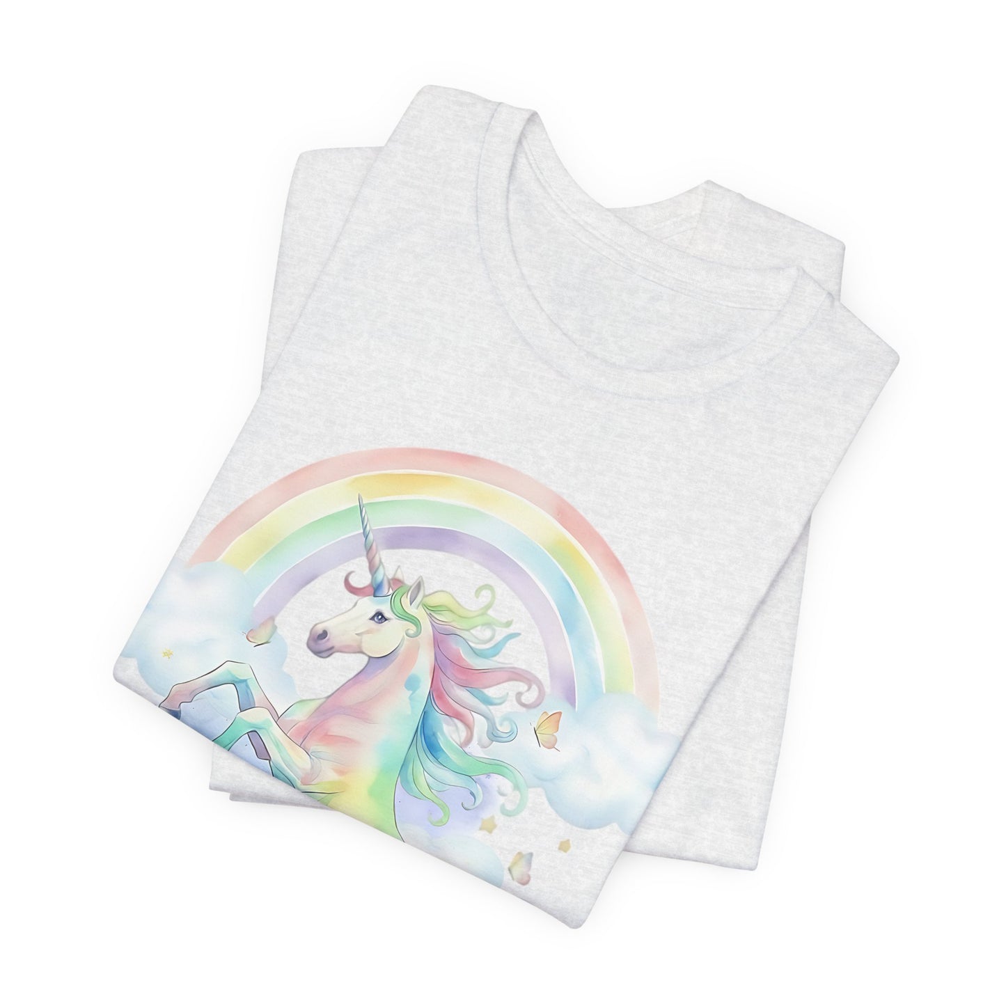 Blenheim Cavalier Watercolor Unicorn Tshirt