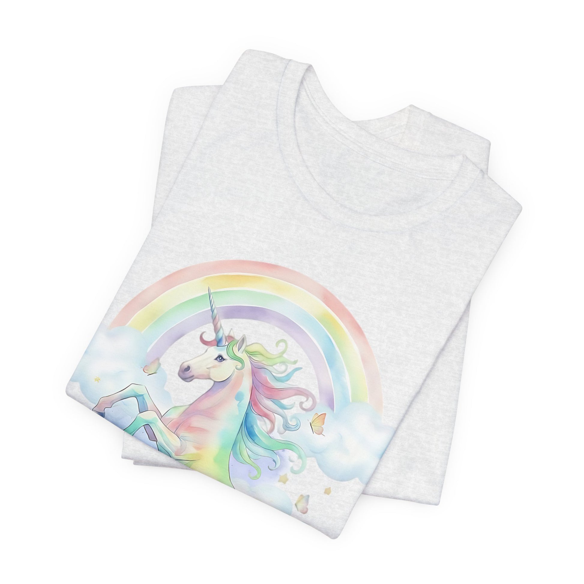 Blenheim Cavalier Watercolor Unicorn Tshirt