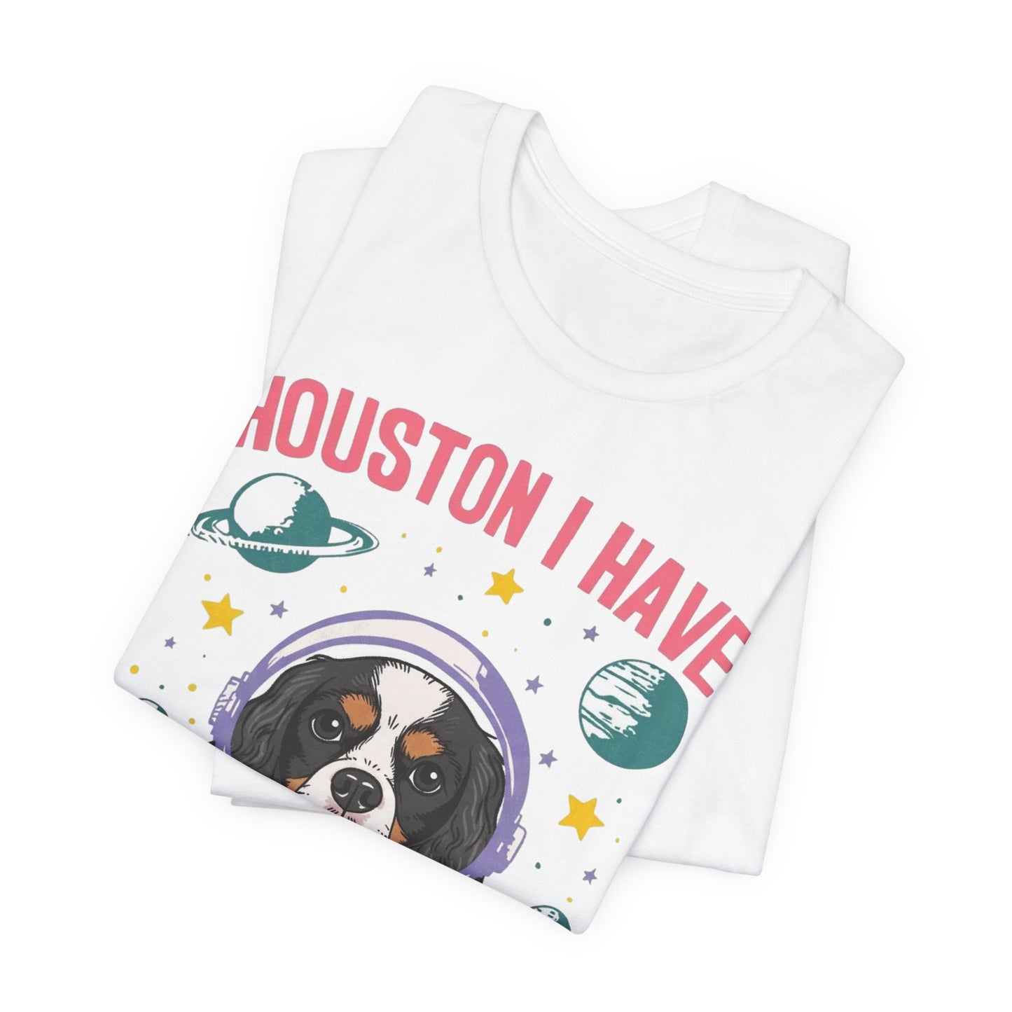 Tricolor Cavalier Houston Space TShirt