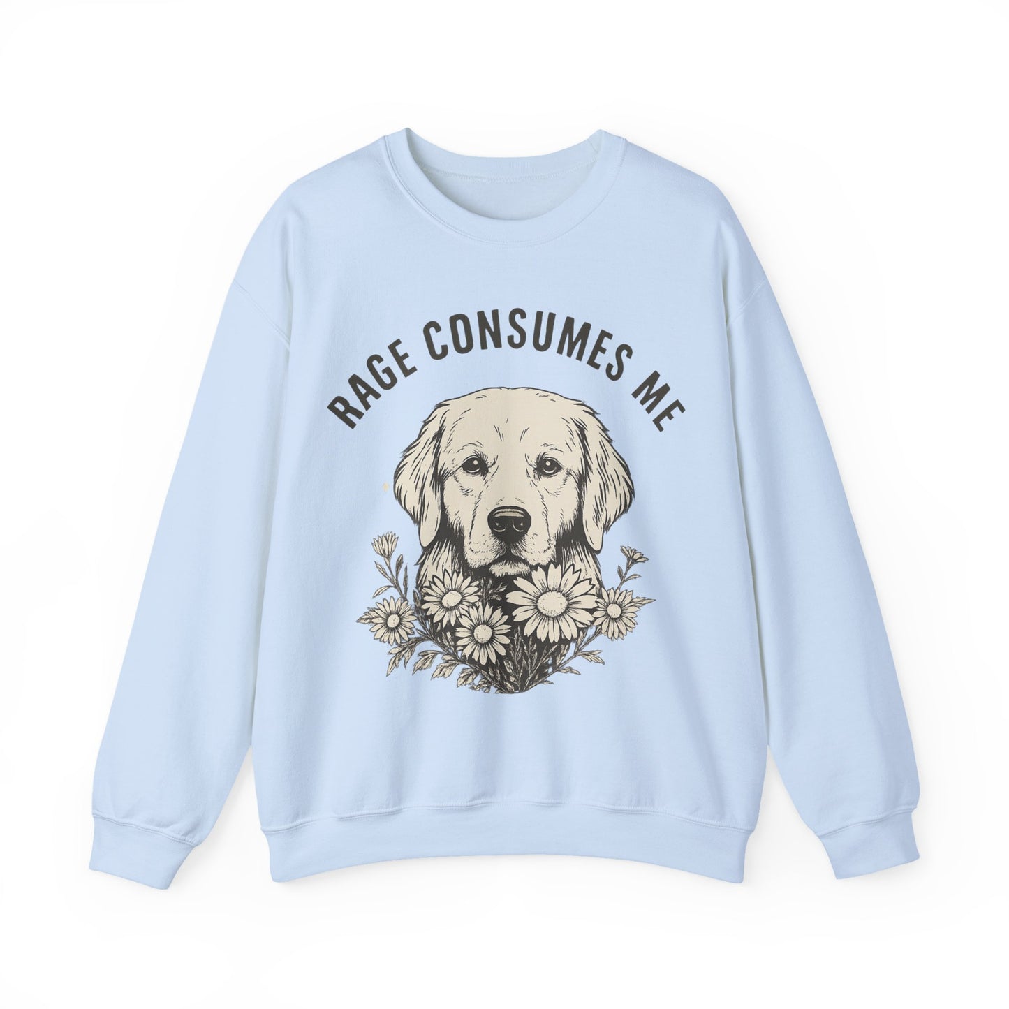 Rage Golden Retriever Sweatshirt