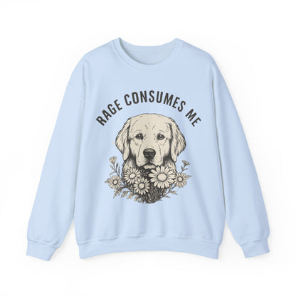 Rage Golden Retriever Sweatshirt