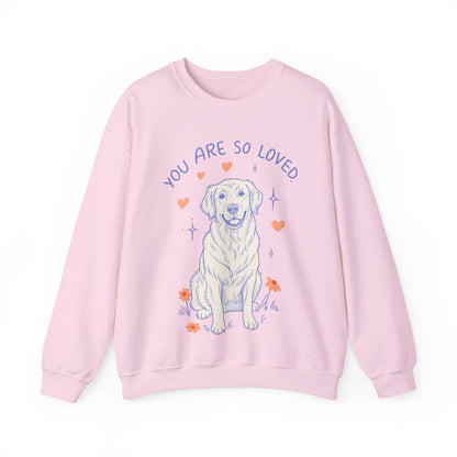 Golden Retriever Always Loved Sweatshirt