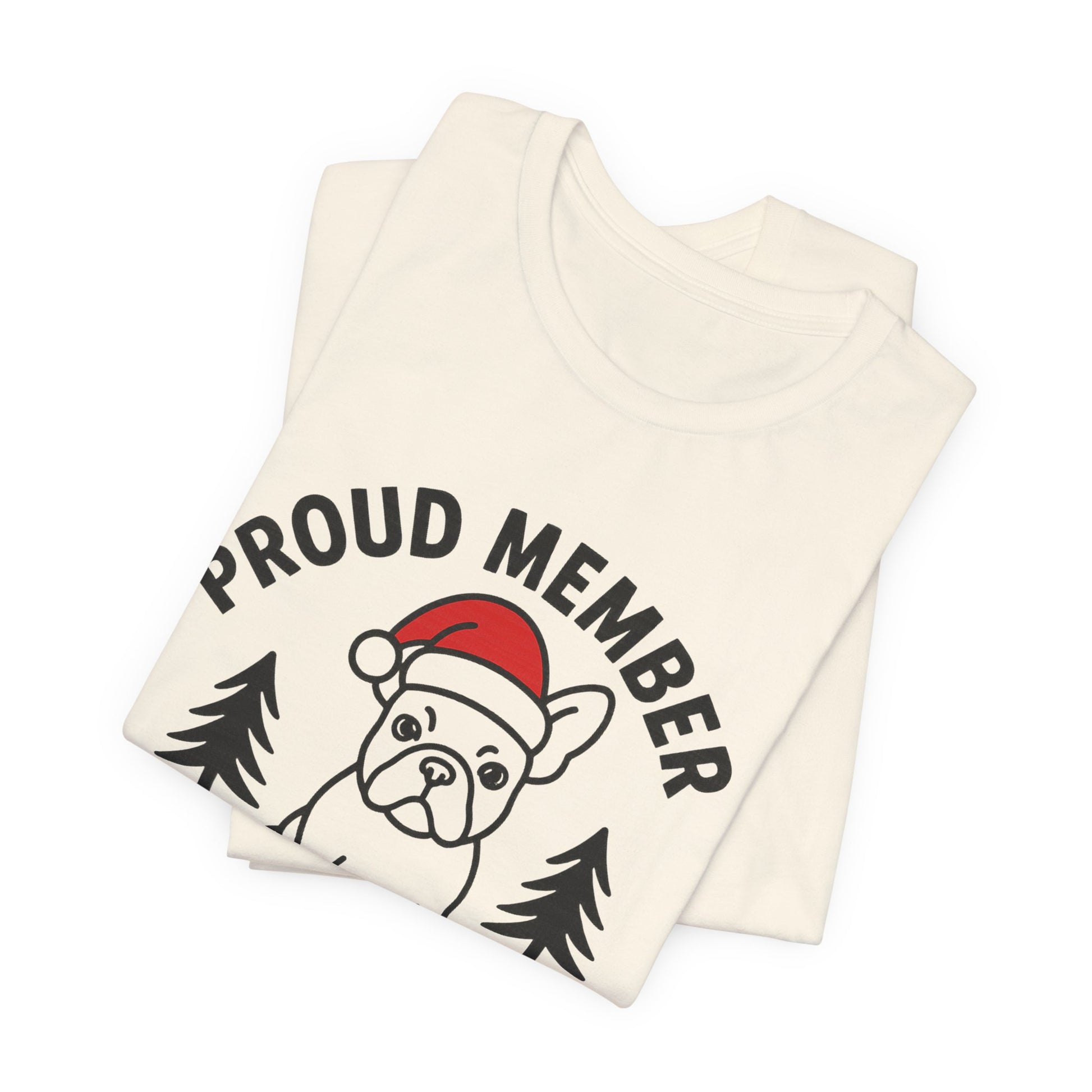 French Bulldog Naughty List TShirt