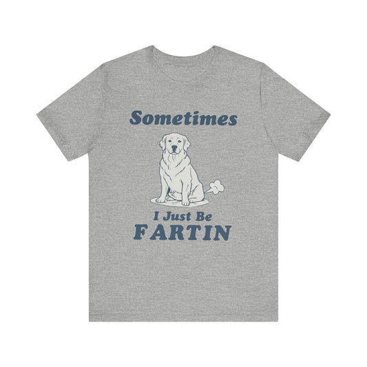 Golden Retriever Fartin TShirt