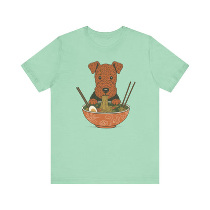 Airedale Terrier Ramen Tshirt