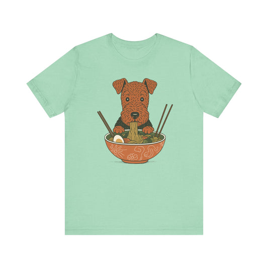 Airedale Terrier Ramen Tshirt