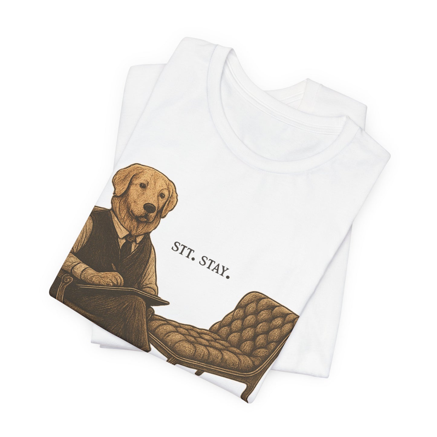 Therapy Golden Retriever Tshirt