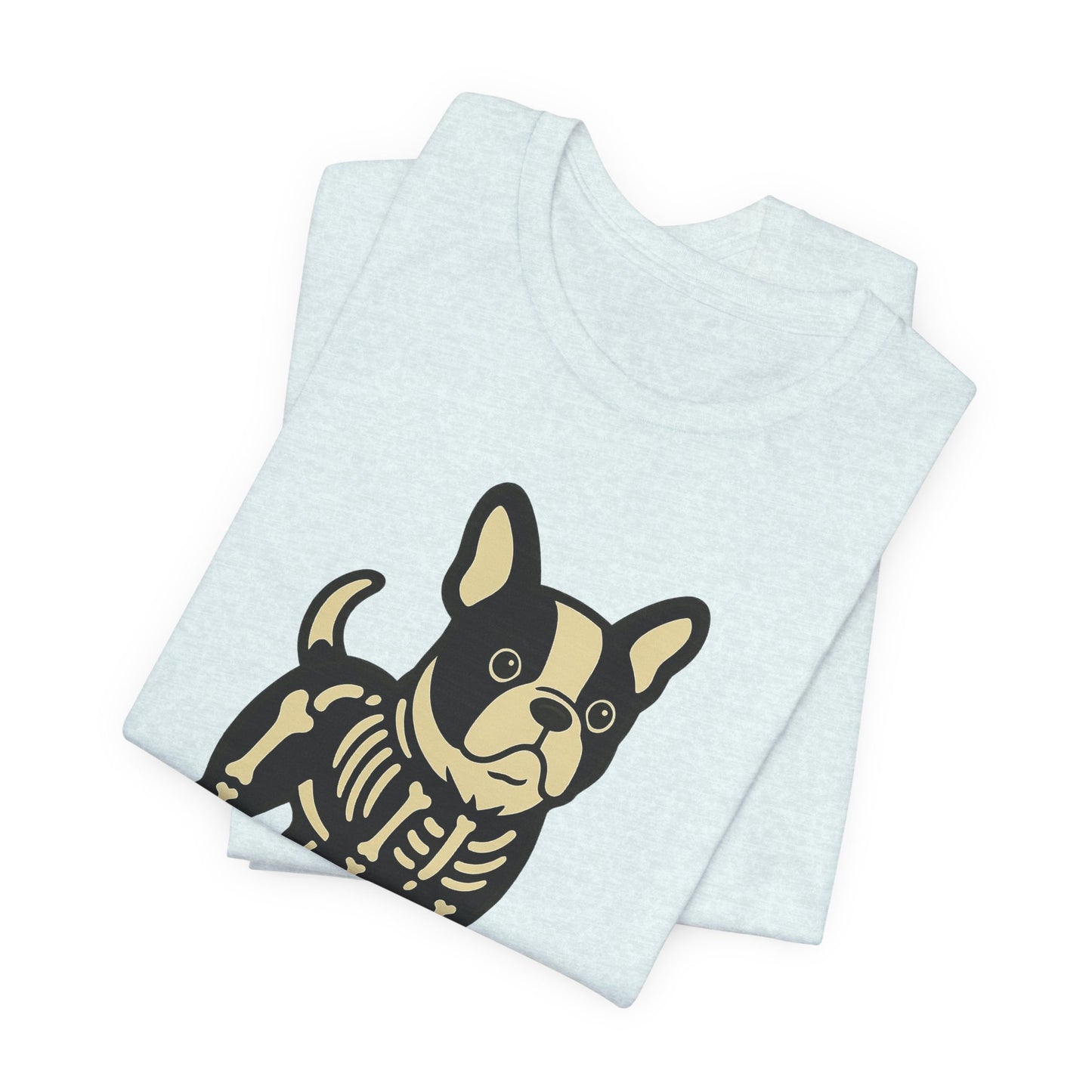 Piebald French Bulldog Stay. Slay. Halloween TShirt