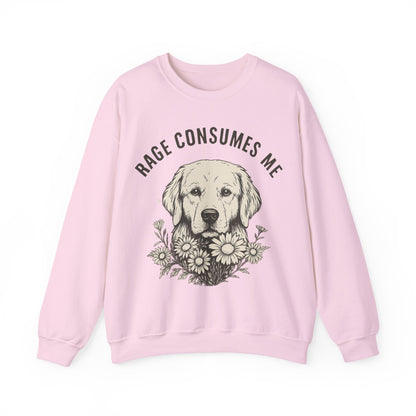 Rage Golden Retriever Sweatshirt