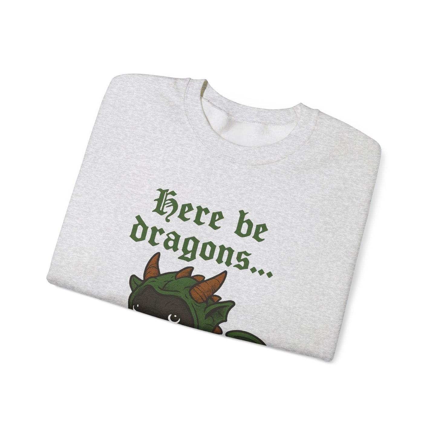 Black Frenchie Dragons Sweatshirt