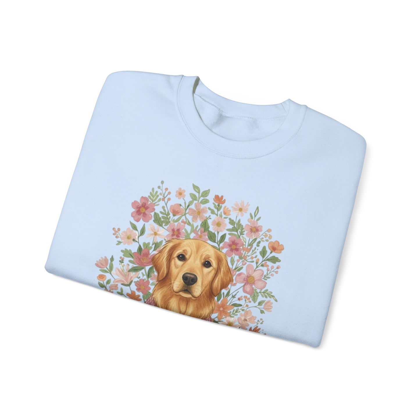 Golden Retriever Bouquet Sweatshirt