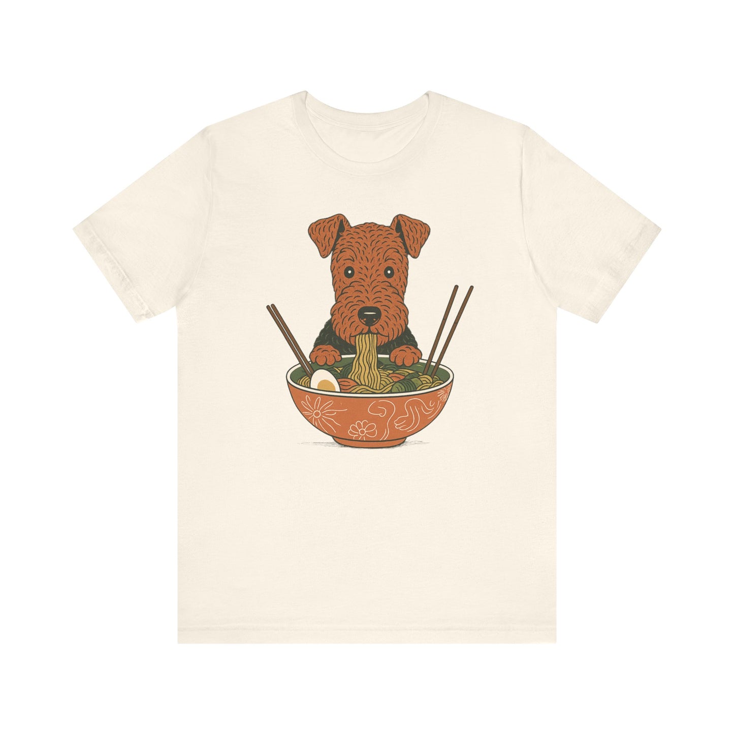 Airedale Terrier Ramen Tshirt