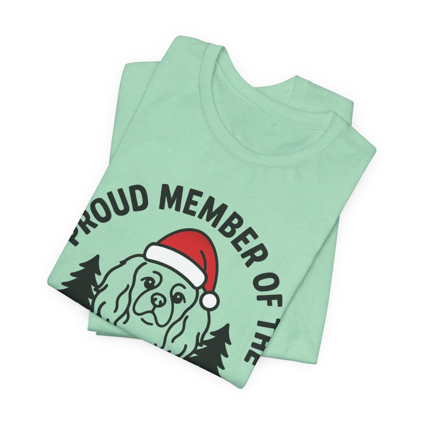 Cavalier King Charles Naughty List TShirt