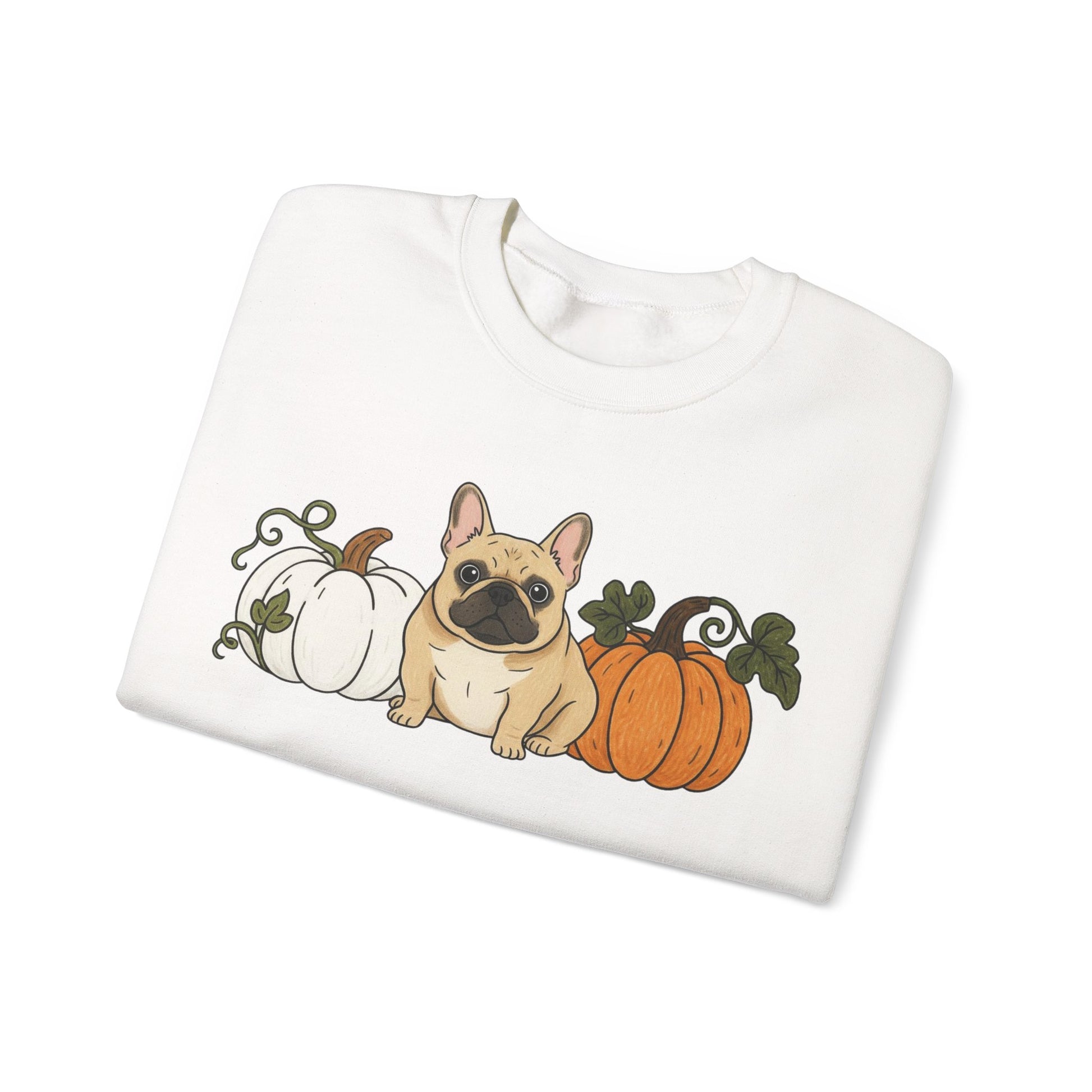 Fawn Frenchie Pupkin Unisex Sweatshirt