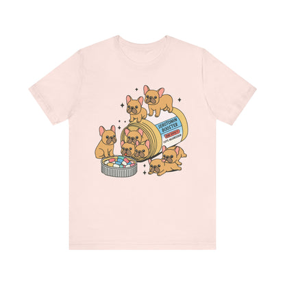 Serotonin Tee Fawn French Bulldog