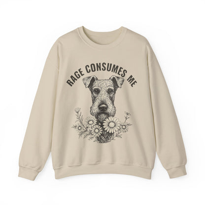 Airedale Terrier Rage Sweatshirt