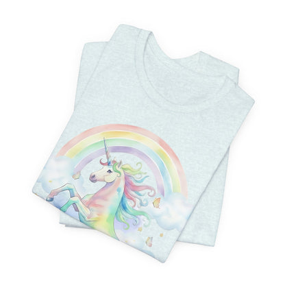 Ruby Cavalier Watercolor Unicorn Tshirt