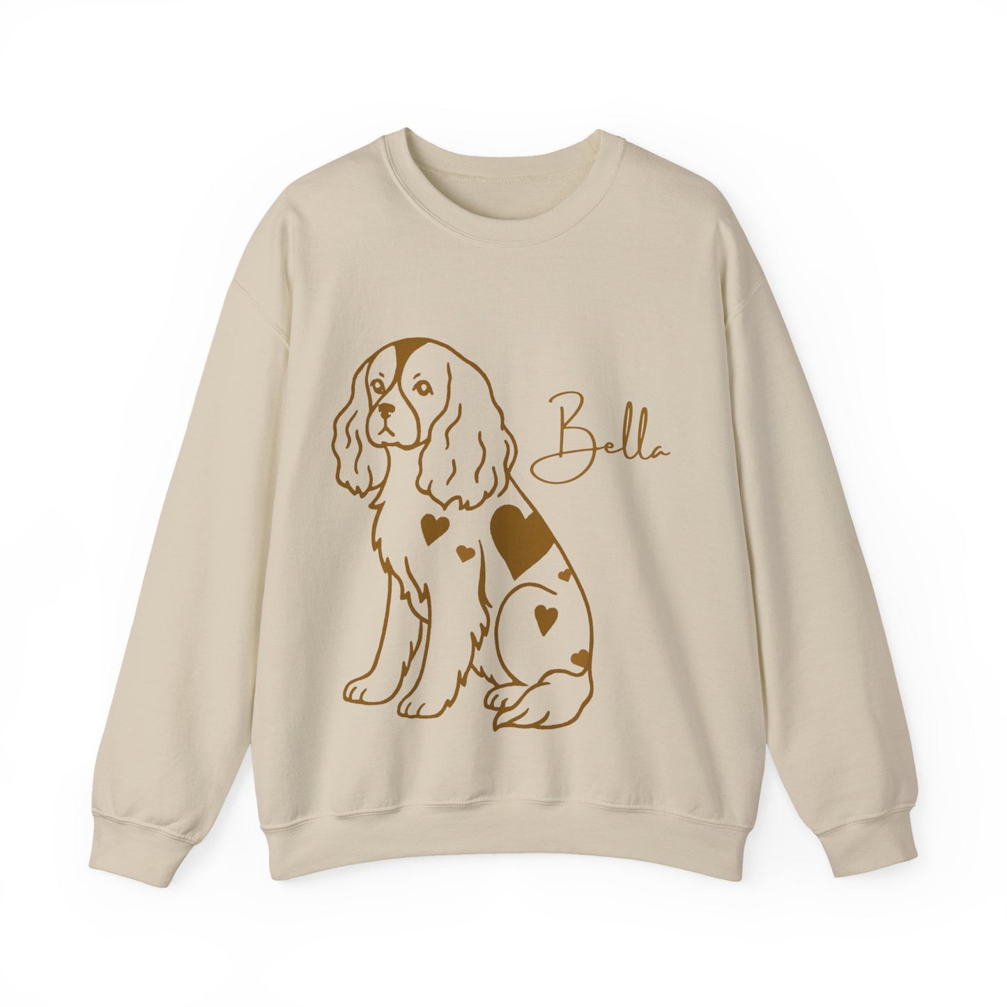 Cavalier King Charles Heart Dog Sweatshirt