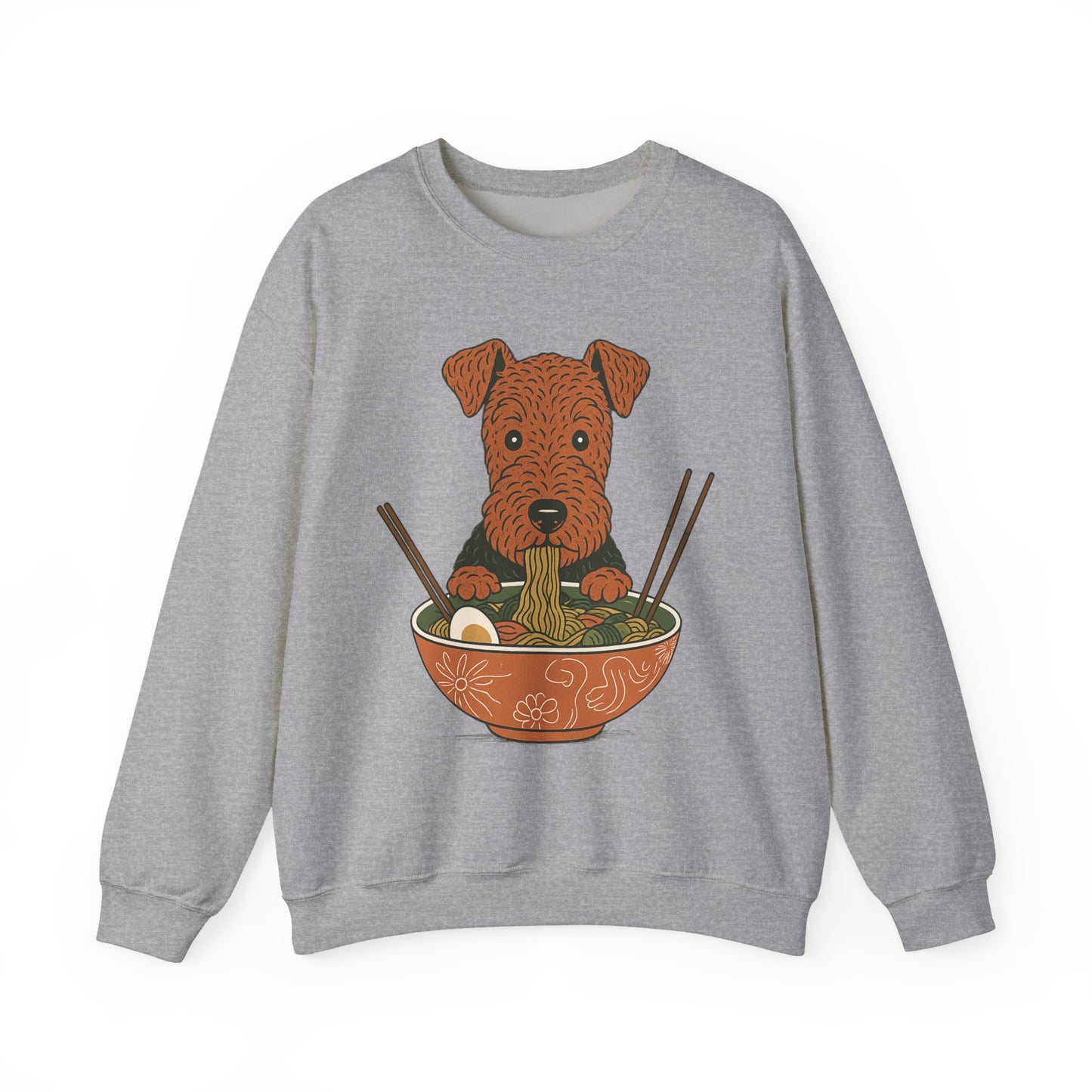 Airedale Terrier Ramen Sweatshirt