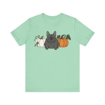Black Frenchie Pupkin Unisex Tshirt