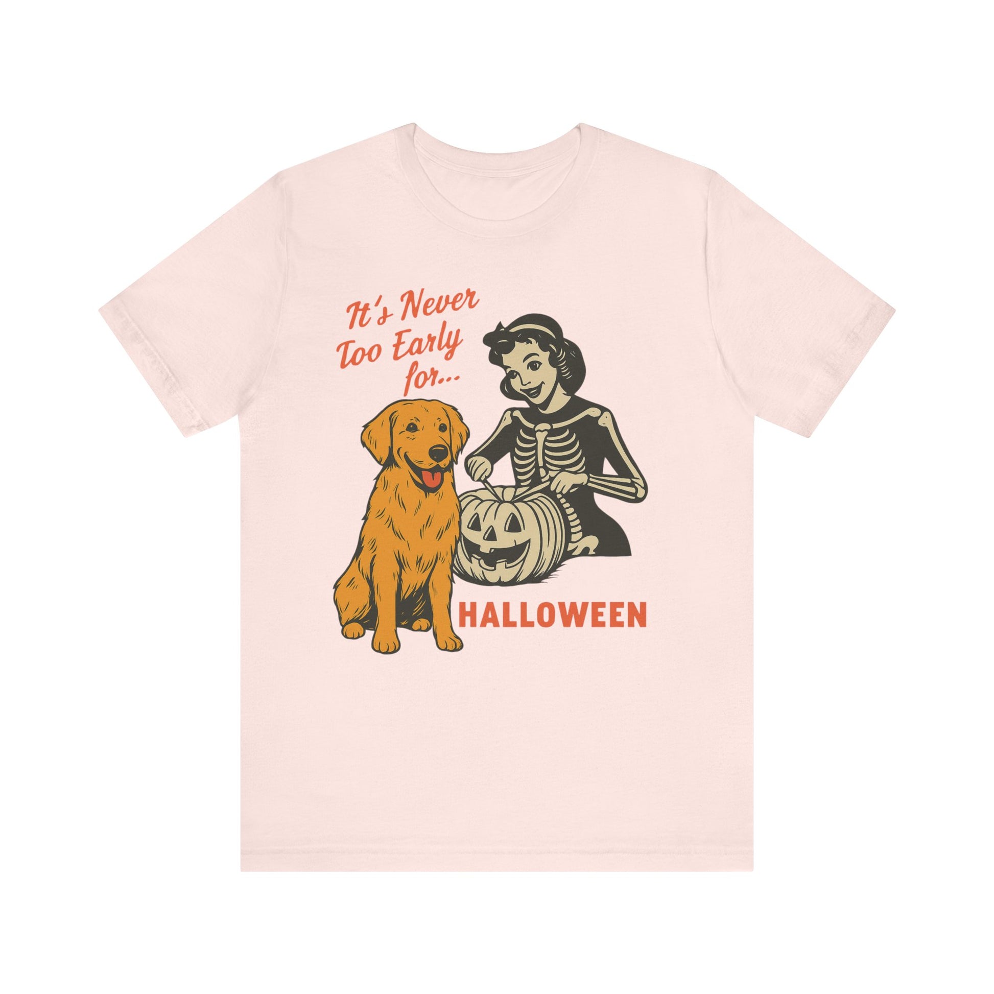 Golden Retriever Early Halloween TShirt