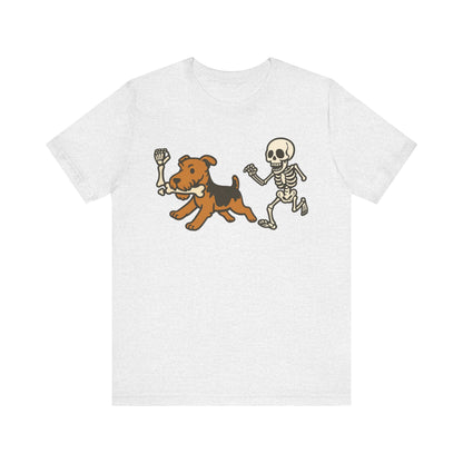 Airedale Terrier Grave Robber TShirt