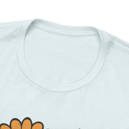 White Frenchie Sleeping Flowers TShirt