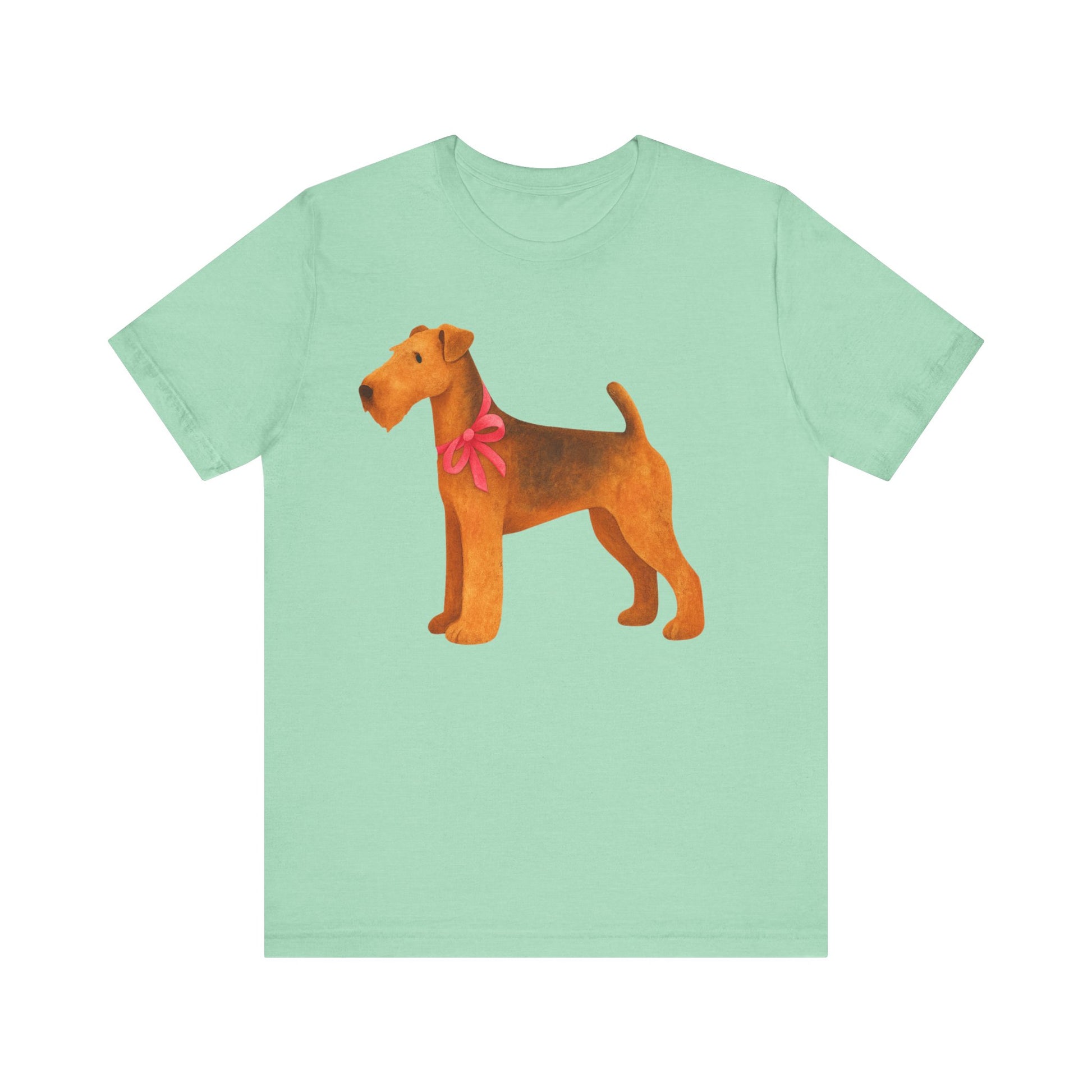 Airedale Terrier Ribbon Tshirt